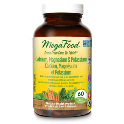 MegaFood Calcium, Magnesium & Potassium