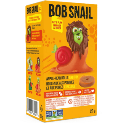 Bob Snails Fruit Rolls & Toy Apple Pear
