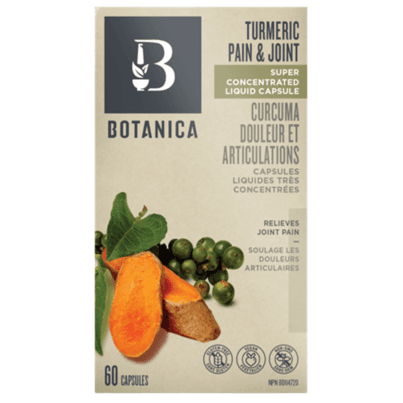 Botanica Turmeric Pain and Joint Liquid Capsule