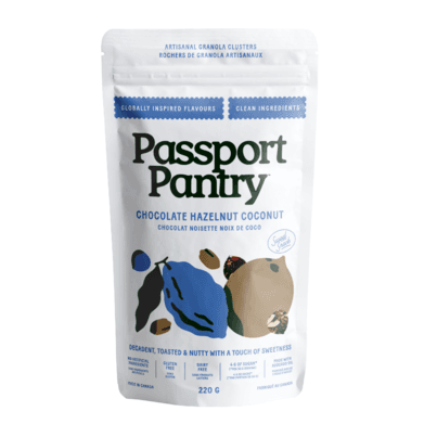 Passport Pantry Granola Snacks Chocolate Hazelnut Coconut