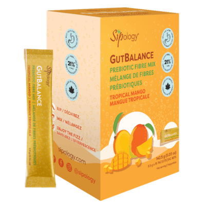 Sipology GutBalance Prebiotic Fibre Mix Tropical Mango