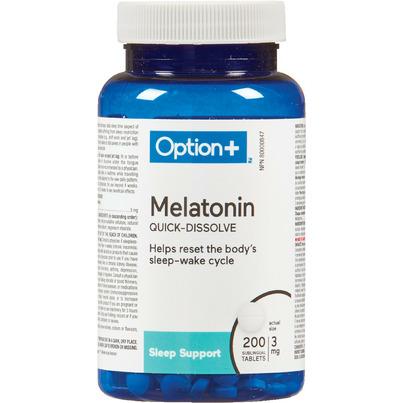 Option+ Melatonin Quick-Dissolve 3mg