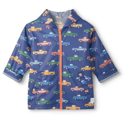 Hatley Zip-Up Rain Jacket Trucks