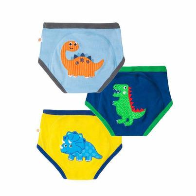 ZOOCCHINI Organic Potty Training Pants Set Jurassic Pals