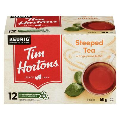 Tim Hortons K-Cup Steeped Tea Orange Pekoe Blend