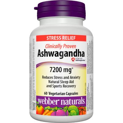 Webber Naturals Ashwagandha 7200mg