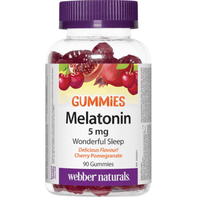 Webber Naturals Melatonin 5mg Gummies