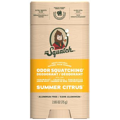 Dr. Squatch Wide Stick Deodorant Summer Citrus