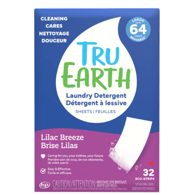 Tru Earth Eco-Strips Laundry Detergent Lilac Breeze