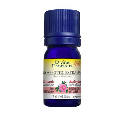 Divine Essence Rose Otto Extra 5% Organic Essential Oil
