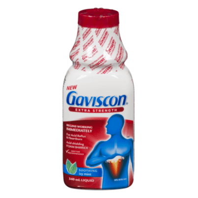 Gaviscon Extra Strength Soothing Liquid Icy Mint