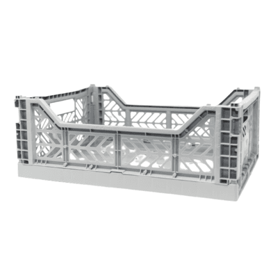 Aykasa Midi Foldable Crate Grey