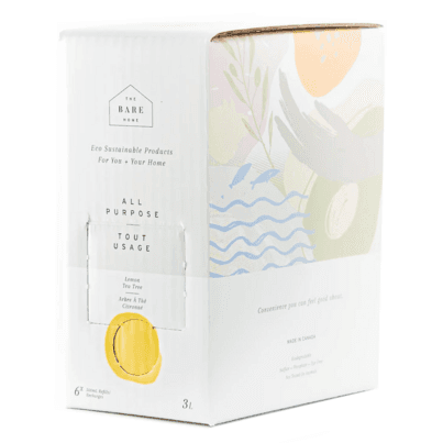 The Bare Home All Purpose Cleaner Refill Box Lemon + Tea Tree