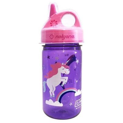 Nalgene Kids Grip-n-Gulp Water Bottle Pink Unicorn