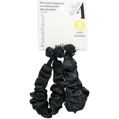 Scunci Curl Collective Coily Hair Satin Elastics