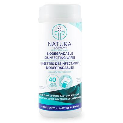 Natura Solutions Biodegradable Disinfecting Wipes