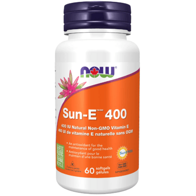 NOW Sun-E 400IU Vitamin E Softgels