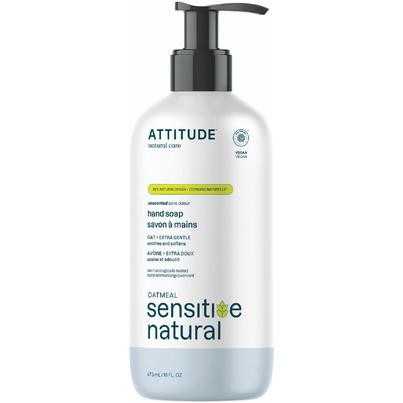 ATTITUDE Sensitive Skin Hand Soap Extra Gentle Fragrance Free
