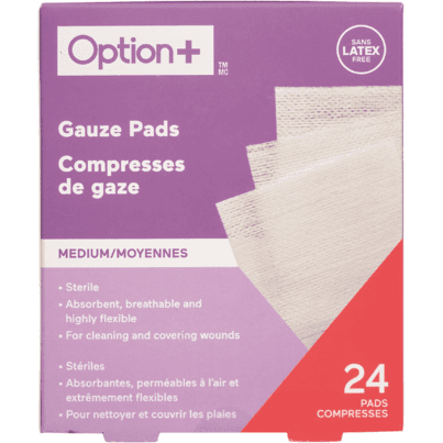 Option+ Gauze Pads Medium