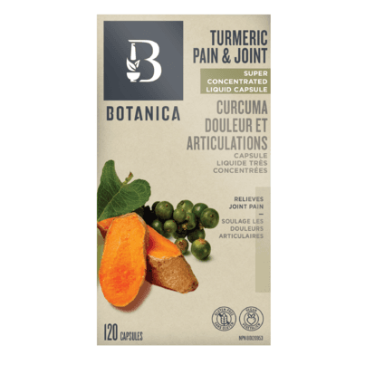 Botanica Turmeric Pain & Joint Super Concentrated Liquid Capsule