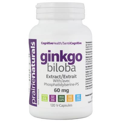 Prairie Naturals Ginkgo Biloba Extract with Phosphatidylserine