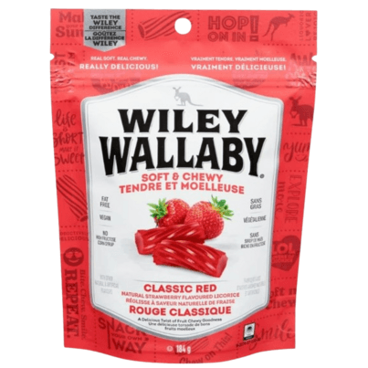 Wiley Wallaby Red Licorice