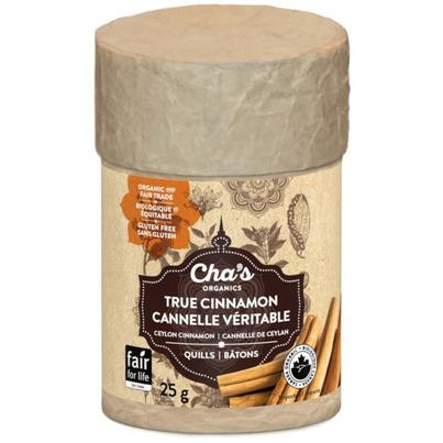 Cha's Organics True Cinnamon Quills