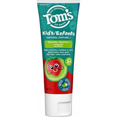 Tom's Of Maine Silly Strawberry Fluoride Toothpaste