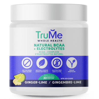 TruMe Whole Health BCAA + Electrolytes Ginger Lime