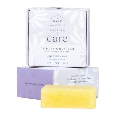 The Bare Home Conditioner Bar Lavender + Sage