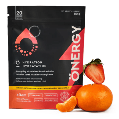 O Hydration Energy ZOom with Caffeine Strawberry Clementine