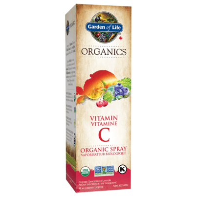 Garden of Life Organics Vitamin C Organic Cherry-Tangerine Spray