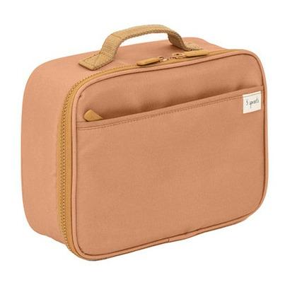 3 Sprouts Recycled Fabric Lunch Bag Rust