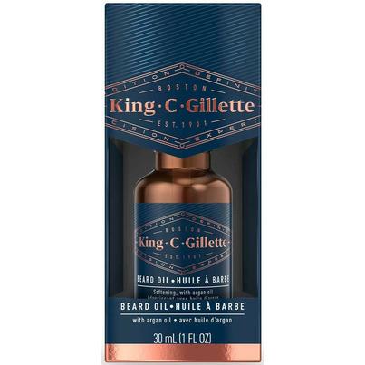 Gillette King C. Beard Oil With Argan Oil