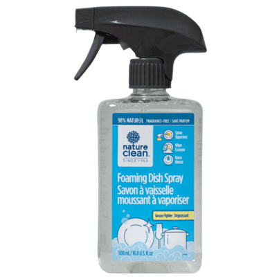 Nature Clean Foaming Dish Spray Fragrance Free
