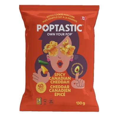 Poptastic Popcorn Spicy Canadian Cheddah