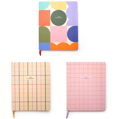 Kikkerland Inkerie Undated Daily Planner