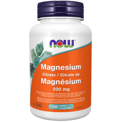 NOW Magnesium Citrate 200mg