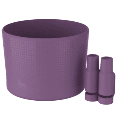Stanley The Quencher Tumbler Boot + Straw Cover Dark Lilac