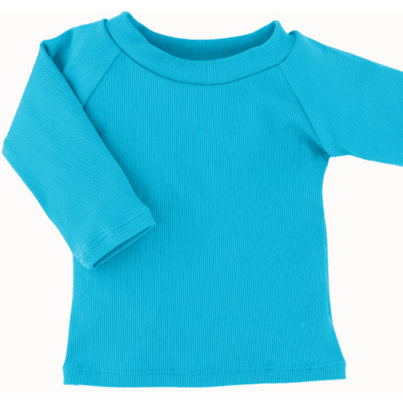Current Tyed Clothing Ribbed Rashguard Blue Curaco