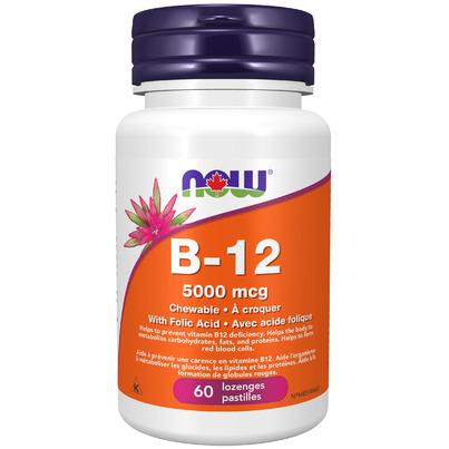 NOW B-12 5,000mcg Lozenges