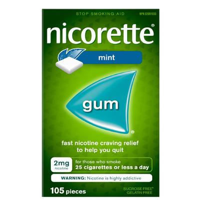 Nicorette Gum Mint 2mg
