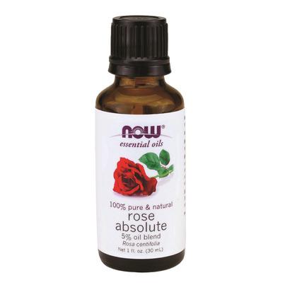 NOW Essential Oils Rose Absolute Oil Blend