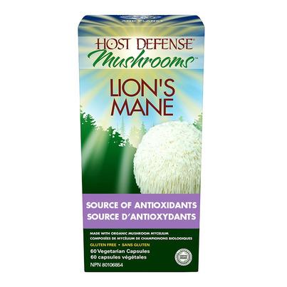 Host Defense Lion's Mane (Hericium Erinaceus) Capsules