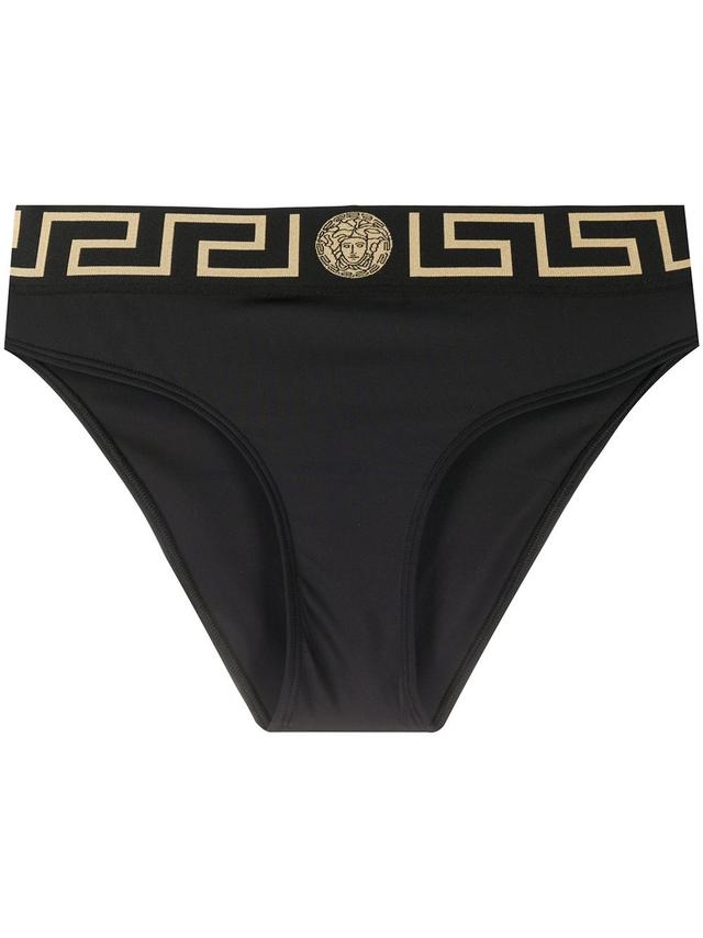 VERSACE Bikini Briefs Featuring A Greek Border