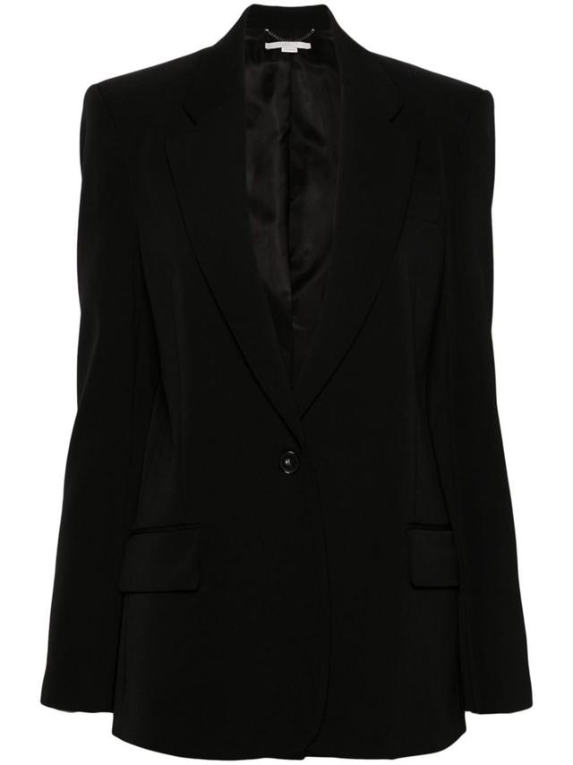 STELLA MC CARTNEY Single-Breasted Wool Blazer