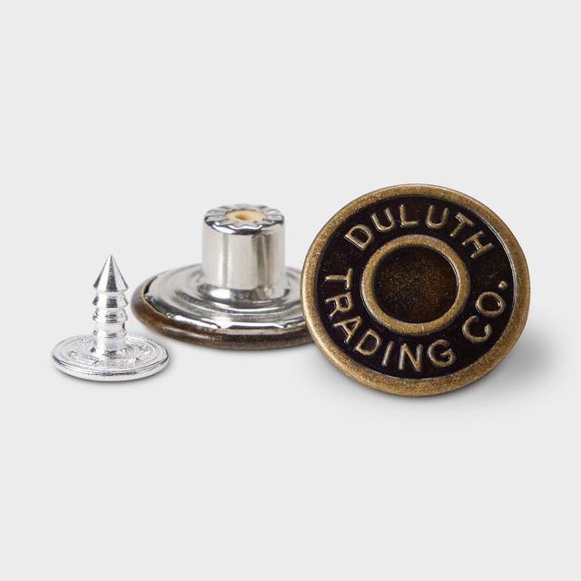 8-Pack Antique Gold Buttons