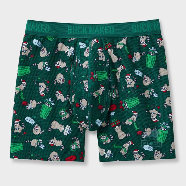 Men's Buck Naked Pattern Bullpen Boxer Briefs