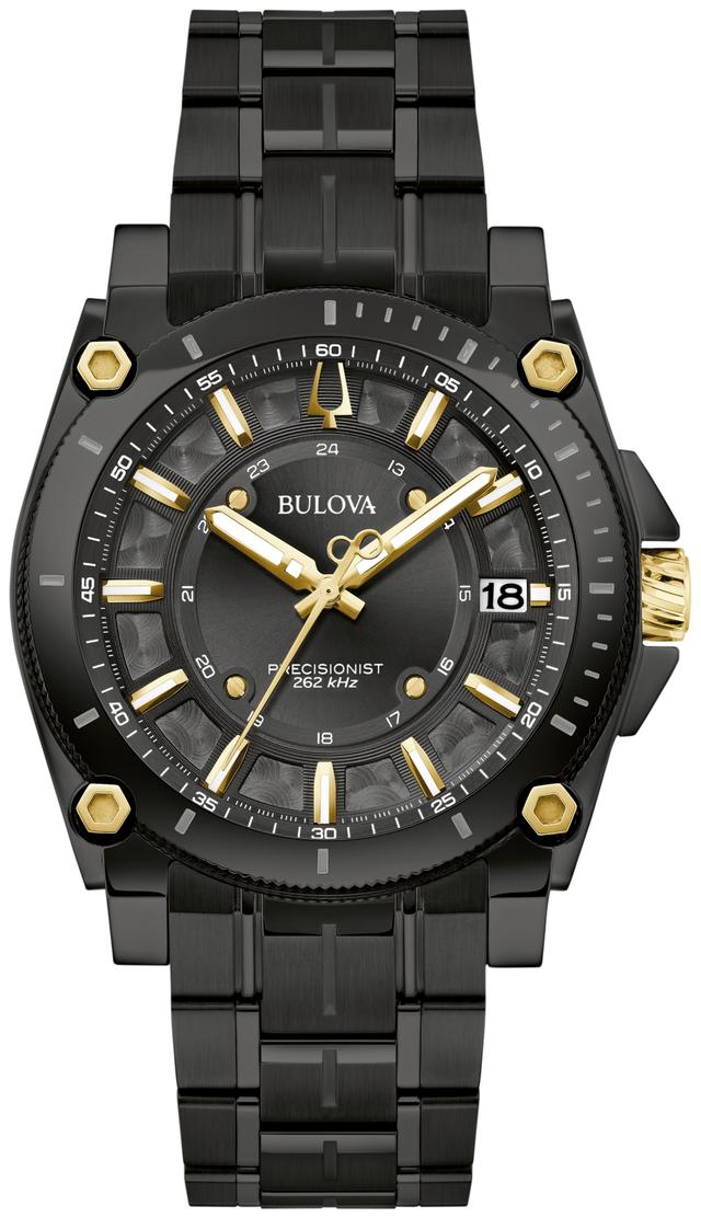 Bulova Icon Stainless Steel Bracelet Luxury Men's Watch - 98B408 Gifts for Him