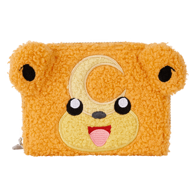 Pokemon Teddiursa Limited Edition Sherpa Cosplay Zip Around Wallet | Officially Licensed | Loungefly